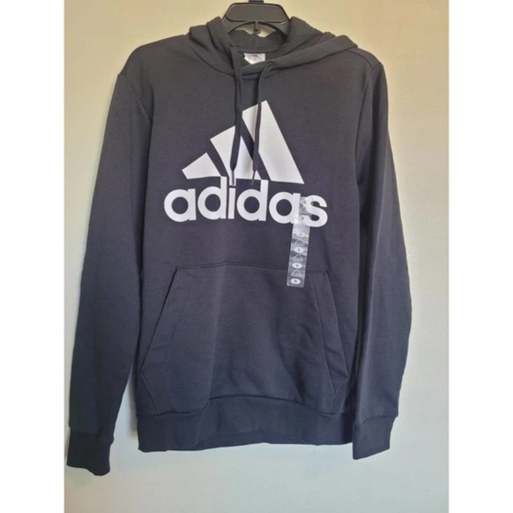 Boys Adidas Hoodie Sweatshirt Hoodie‎ Black Size S